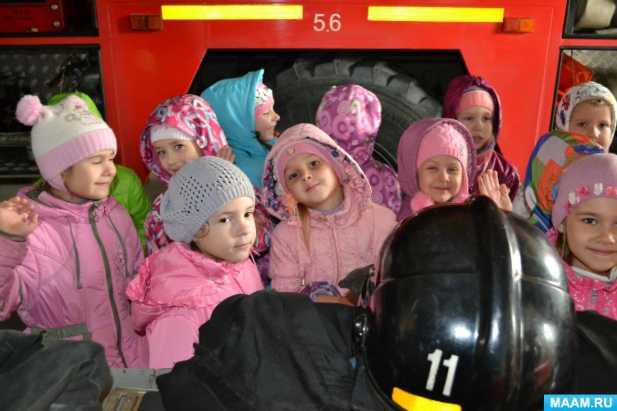 Екскурсія в пожежно-рятувальну частину №11 по Челябінській області