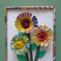Об'ємна композиція з паперу «Літній букет» - дитячий майстер-клас   Триває наша «Квіткова» тема