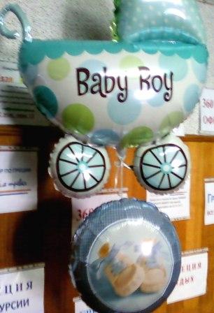 Привітання з народженням сина мамі Букет повітряних кульок в подарунок на народження сина