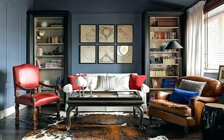 Гарний контрастний ефект можна отримати, якщо поєднувати на стінах прохолодні сині відтінки з білосніжною меблями